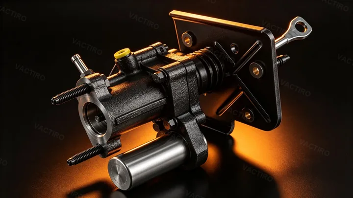 Hydro-booster cutaway