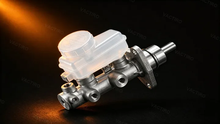 Master cylinder cutaway