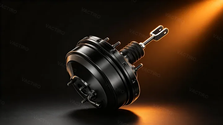 Vacuum booster cutaway